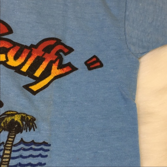 Vintage 80s Scuffy Beach Dog Youth T-shirt - Picture 6 of 8
